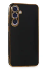 Uray store Samsung Galaxy S24 Plus Kılıf Volet Silikon - Siyah