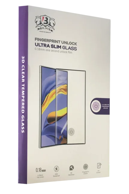Uray store Samsung Galaxy S24 Ultra Bilvis 0.18mm Plus Cam Ekran Koruyucu