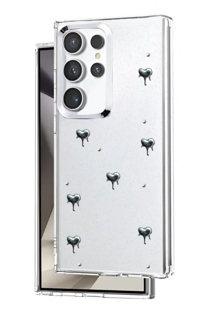 Uray store Samsung Galaxy S24 Ultra Fiyonk Desenli Kapak - Desen 1