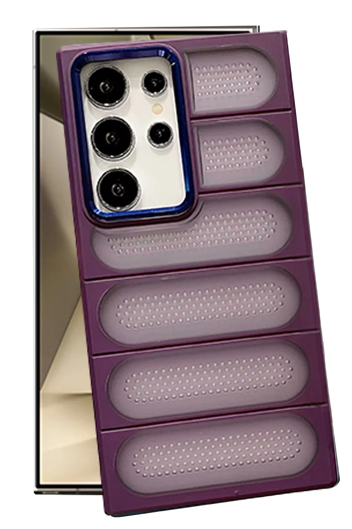 newface-samsung-galaxy-s24-ultra-kilif-airmax-silikon-kapak-derin-mor-default Uray store Samsung Galaxy S24 Ultra Kılıf Airmax Silikon Kapak - Derin Mor - Görsel 1