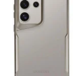 Uray store Samsung Galaxy S24 Ultra Kılıf Boyi Silikon Kapak - Titan Gri