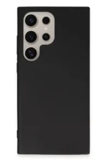 Uray store Samsung Galaxy S24 Ultra Kılıf First Silikon - Siyah - Görsel 3