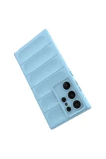Uray store Samsung Galaxy S24 Ultra Kılıf Optimum Silikon - Sky Blue - Görsel 2