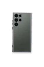 Uray store Samsung Galaxy S24 Ultra Kılıf Razer Lensli Silikon - Gold
