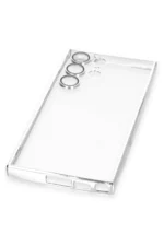 Uray store Samsung Galaxy S24 Ultra Kılıf Razer Lensli Silikon - Mor - Görsel 5