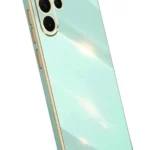 Uray store Samsung Galaxy S24 Ultra Kılıf Volet Silikon - Açık Yeşil