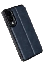 Uray store Samsung Galaxy S25 Edge Flip Cover - Lacivert - Görsel 2