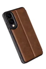 Uray store Samsung Galaxy S25 Edge Flip Cover - Taba - Görsel 2