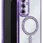 Uray store Samsung Galaxy S25 Edge Joke Simli Magneticsafe Kılıf - Derin Mor