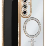 Uray store Samsung Galaxy S25 Edge Joke Simli Magneticsafe Kılıf - Gold