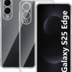 Uray store Samsung Galaxy S25 Edge Kılıf Lüx Şeffaf Silikon