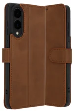 Uray store Samsung Galaxy S25 Edge Trend S Plus Kapaklı Kılıf - Taba
