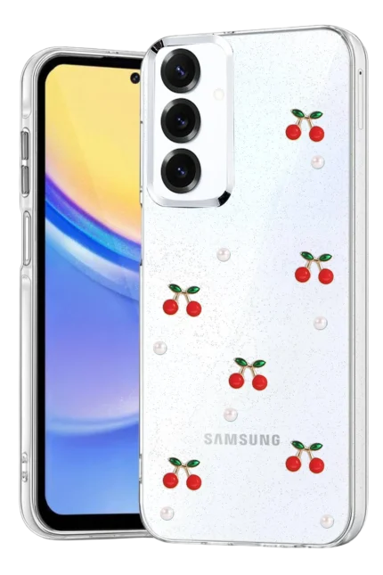 Uray store Samsung Galaxy S25 Fiyonk Desenli Kapak - Desen 9