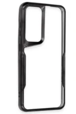 Uray store Samsung Galaxy S25 Kılıf Boyi Silikon Kapak - Siyah - Görsel 2