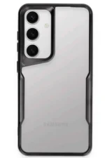 Uray store Samsung Galaxy S25 Kılıf Boyi Silikon Kapak - Siyah
