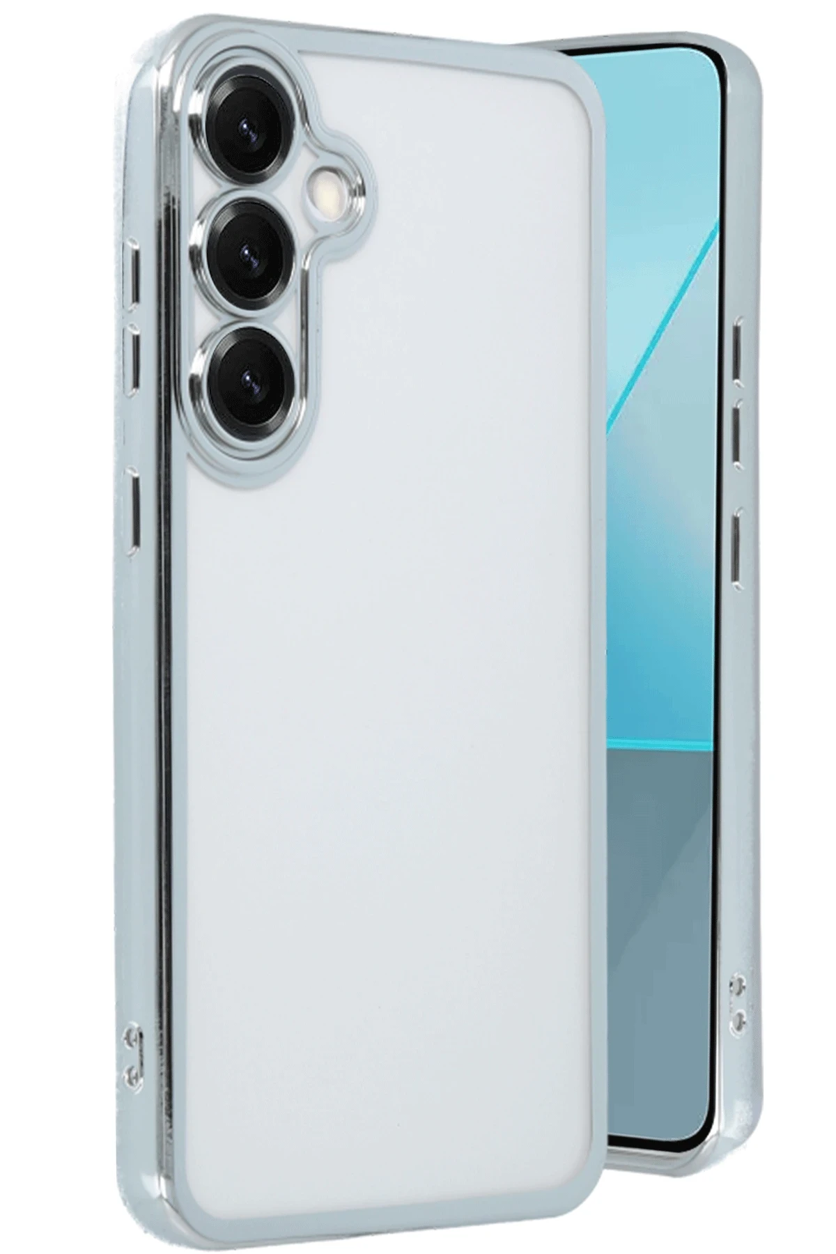 newface-samsung-galaxy-s25-kilif-razer-lensli-silikon-gumus-default Uray store Samsung Galaxy S25 Kılıf Razer Lensli Silikon - Gümüş - Görsel 1