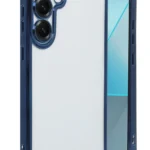Uray store Samsung Galaxy S25 Plus Kılıf Razer Lensli Silikon - Lacivert