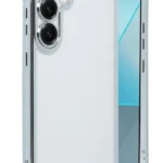 Uray store Samsung Galaxy S25 Plus Kılıf Razer Lensli Silikon - Gümüş
