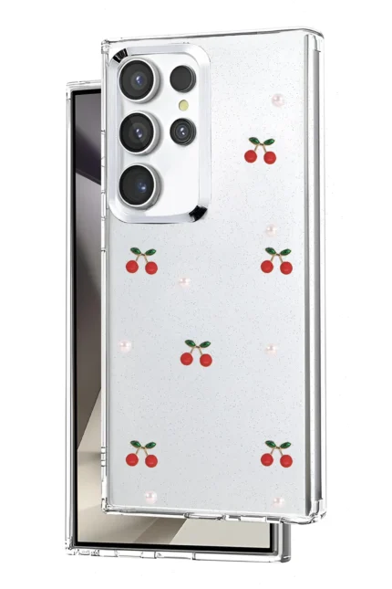 Uray store Samsung Galaxy S25 Ultra Fiyonk Desenli Kapak - Desen 9