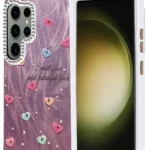 Uray store Samsung Galaxy S25 Ultra Kılıf Blade Aynalı Desenli Kapak - Desen 8