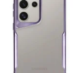 Uray store Samsung Galaxy S25 Ultra Kılıf Boyi Silikon Kapak - Derin Mor