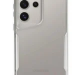 Uray store Samsung Galaxy S25 Ultra Kılıf Boyi Silikon Kapak - Gümüş