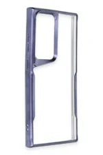 Uray store Samsung Galaxy S25 Ultra Kılıf Boyi Silikon Kapak - Lacivert - Görsel 2