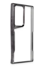 Uray store Samsung Galaxy S25 Ultra Kılıf Boyi Silikon Kapak - Siyah - Görsel 2