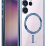 Uray store Samsung Galaxy S25 Ultra Kılıf Kross Magneticsafe Kapak - Sierra Blue