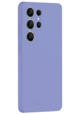Uray store Samsung Galaxy S25 Ultra Kılıf Nano içi Kadife Silikon - Lila - Görsel 2