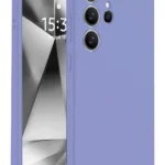 Uray store Samsung Galaxy S25 Ultra Kılıf Nano içi Kadife Silikon - Lila