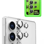 Uray store Samsung Galaxy S25 Ultra Raze Metal Kamera Lens - Gümüş