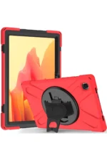 Uray store Samsung Galaxy T220 Tab A7 Lite 8.7 Kılıf Amazing Tablet Kapak - Kırmızı