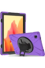 Uray store Samsung Galaxy T220 Tab A7 Lite 8.7 Kılıf Amazing Tablet Kapak - Mor