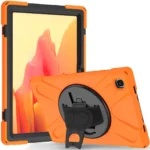 Uray store Samsung Galaxy T220 Tab A7 Lite 8.7 Kılıf Amazing Tablet Kapak - Turuncu