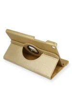 Uray store Samsung Galaxy T290 Tab A 8 Kılıf 360 Tablet Deri Kılıf - Gold