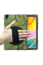 Uray store Samsung Galaxy T510 Tab A 10.1 Kılıf Amazing Tablet Kapak - Kamuflaj - Görsel 3