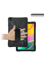 Uray store Samsung Galaxy T510 Tab A 10.1 Kılıf Amazing Tablet Kapak - Siyah - Görsel 2