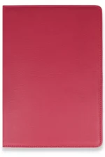 Uray store Samsung Galaxy T860 Tab S6 10.5 Kılıf 360 Tablet Deri Kılıf - Pembe - Görsel 3