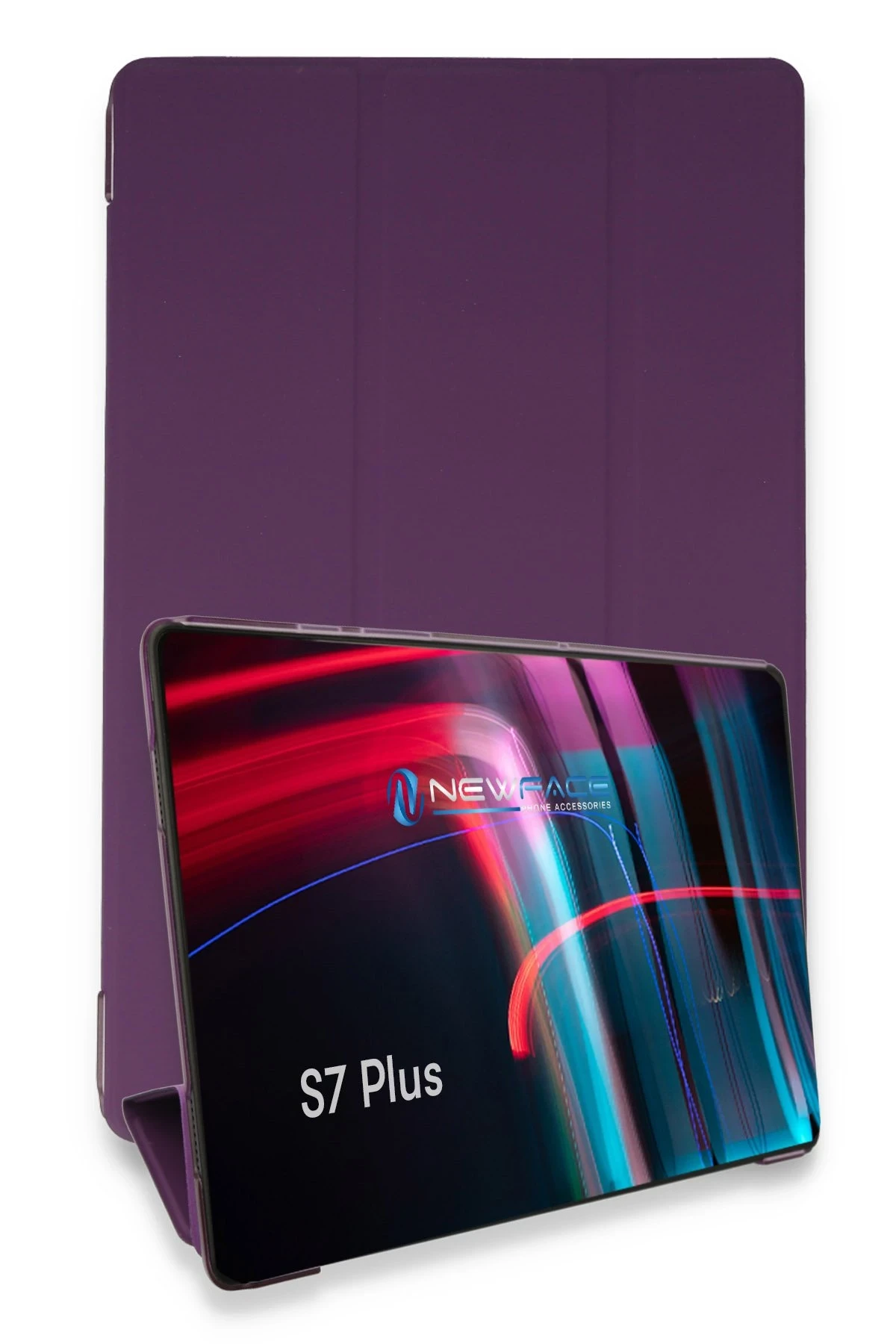 newface-samsung-galaxy-t970-tab-s7-plus-124-kilif-tablet-smart-kilif-mor-default Uray store Samsung Galaxy T970 Tab S7 Plus 12.4 Kılıf Tablet Smart Kılıf - Mor - Görsel 1