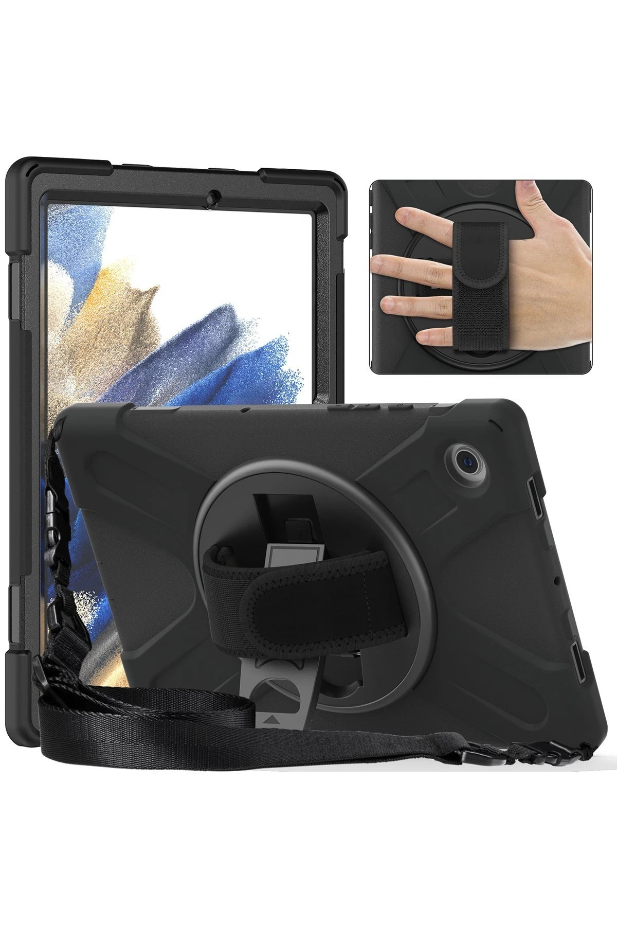 newface-samsung-galaxy-tab-a9-kilif-amazing-tablet-kapak-siyah-default Uray store Samsung Galaxy Tab A11 Kılıf Amazing Tablet Kapak - Siyah - Görsel 1