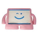 Uray store Samsung Galaxy Tab A9 Kılıf Karakter Tablet Silikon - Açık Pembe
