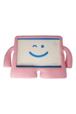 Uray store Samsung Galaxy Tab A9 Kılıf Karakter Tablet Silikon - Açık Pembe