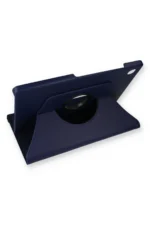 Uray store Samsung Galaxy X200 Tab A8 10.5 Kılıf 360 Tablet Deri Kılıf - Lacivert