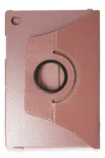 Uray store Samsung Galaxy X200 Tab A8 10.5 Kılıf 360 Tablet Deri Kılıf - Rose Gold - Görsel 2