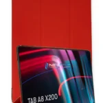 Uray store Samsung Galaxy X200 Tab A8 10.5 Kılıf Tablet Smart Kılıf - Kırmızı