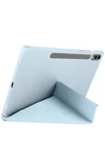 Uray store Samsung Galaxy X510 Tab S9 FE 11 Kılıf Kalemlikli Mars Tablet Kılıfı - Mavi - Görsel 2