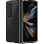 Uray store Samsung Galaxy Z Fold 4 Kılıf Fold Element Kapak - Siyah