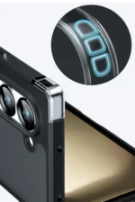 Uray store Samsung Galaxy Z Fold 5 Kılıf Blur Fold Kapak - Siyah - Görsel 3