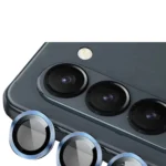 Uray store Samsung Galaxy Z Fold 5 Valdez Metal Kamera Lens - Mavi